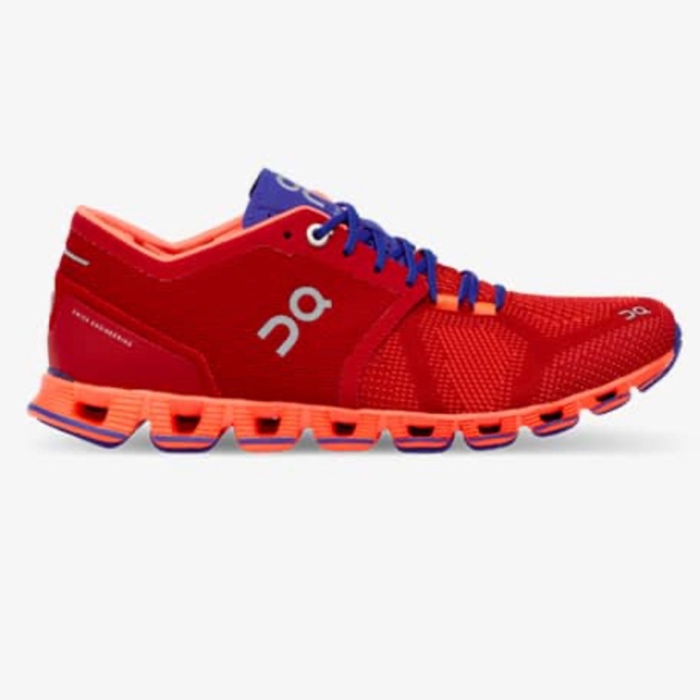 On Running Women's Red Running Shoes